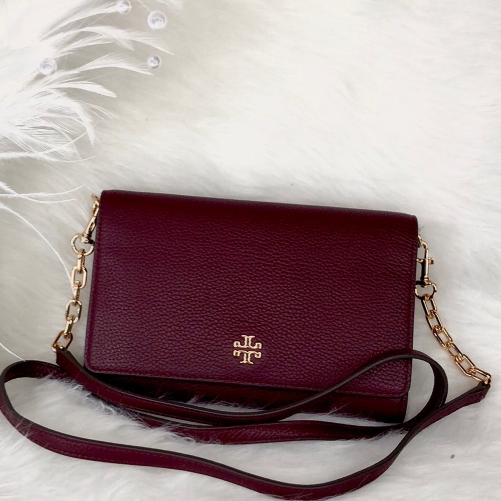 ❤️ NEW TORY BURCH ❤️ IMPERIAL GARNET CARTE… - Picture 2 of 8